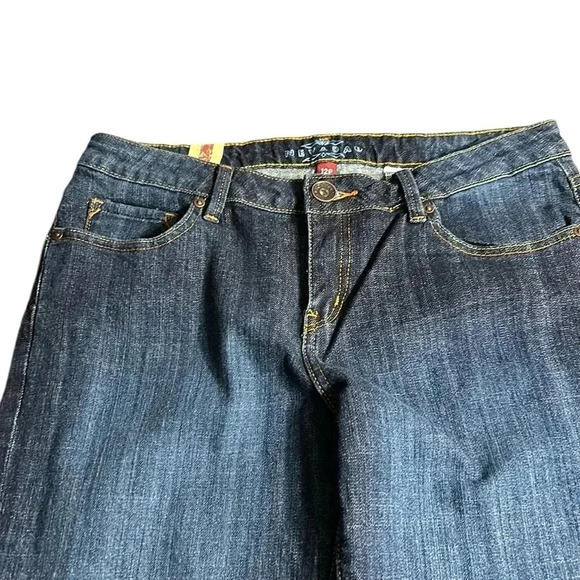 Nevada jeans ,women 12  petite. NWT,dark blue ,vintage ?,denim ,cottagecore. - Picture 6 of 13